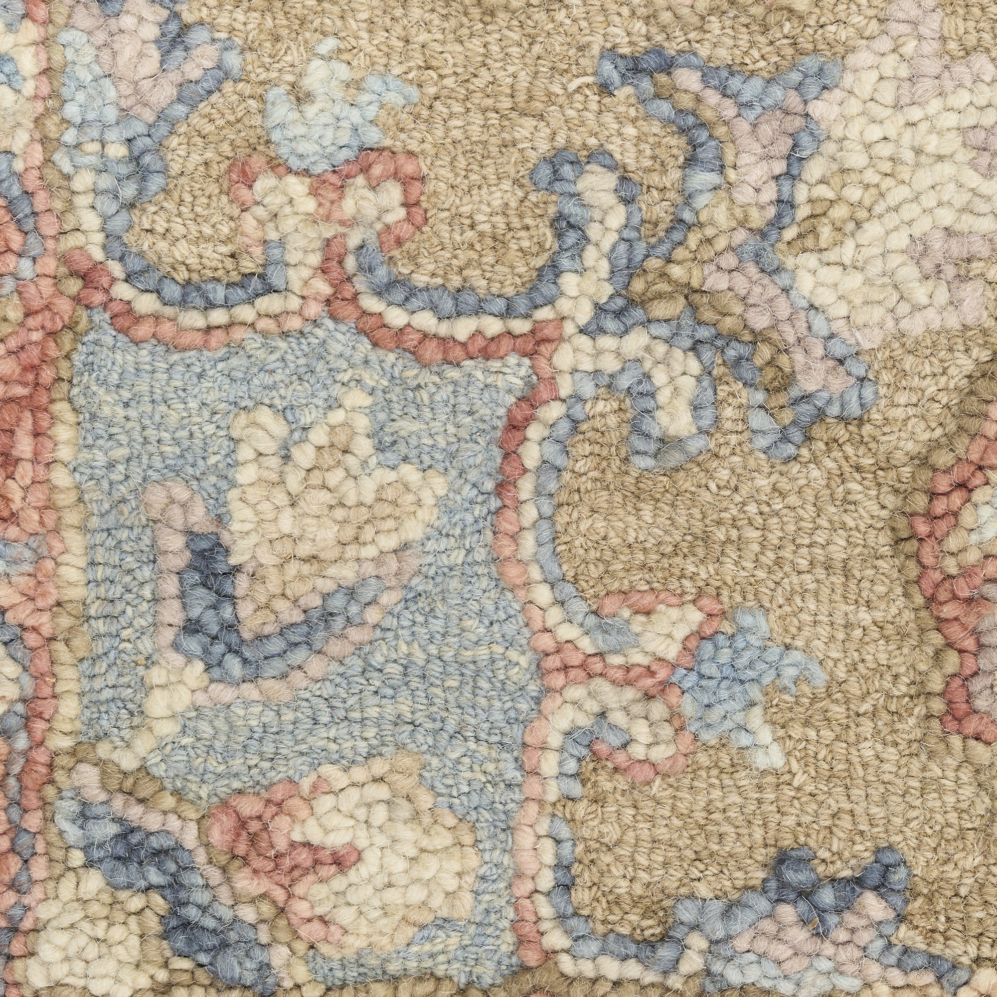 Nourison Maison 9'9" x 13'9" Blue Ivory Vintage Indoor Rug