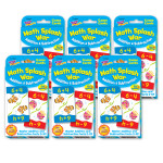 TREND Math Splash War Addition & Subtraction Challenge Cards&reg;, 6 Packs T-24022-6