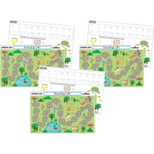 3-Pack Counting 1&ndash;20 Learning Mat