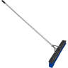 Carlisle, Sweep Complete, 24in, Floor Sweep with Squeegee, Plastic Bristles, Blue
