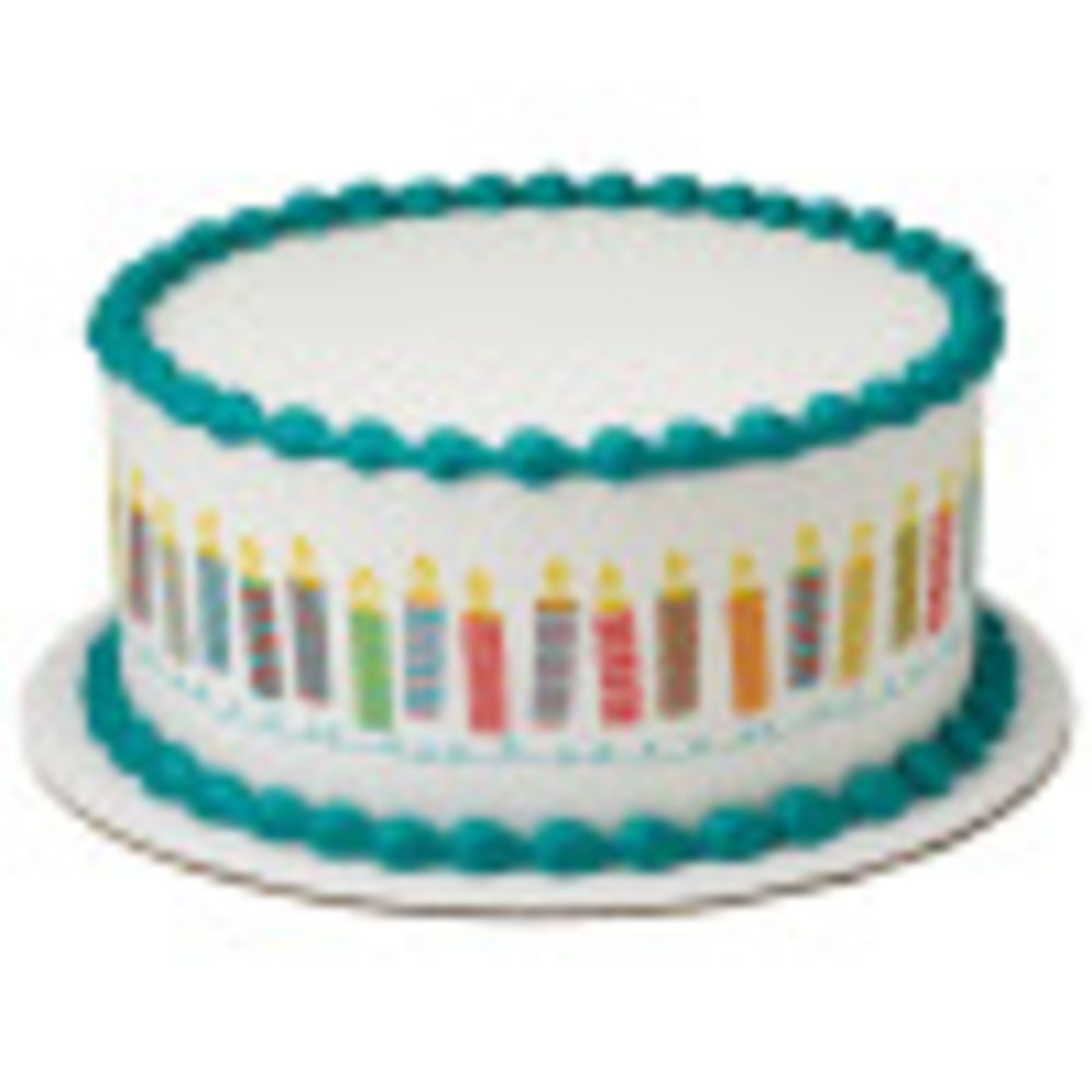 Image Cake Birthday Blowout Candles