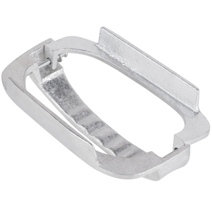 7.75- x 3.5-inch aluminum handle for griddle stone