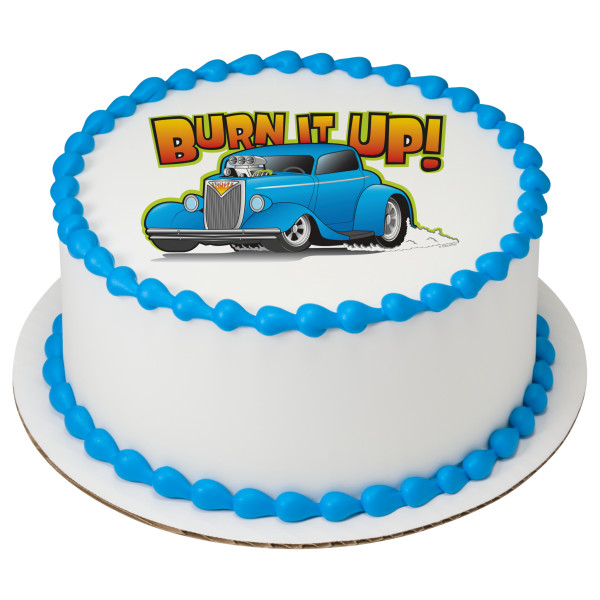 Hot Rod Car PhotoCake® Edible Image®