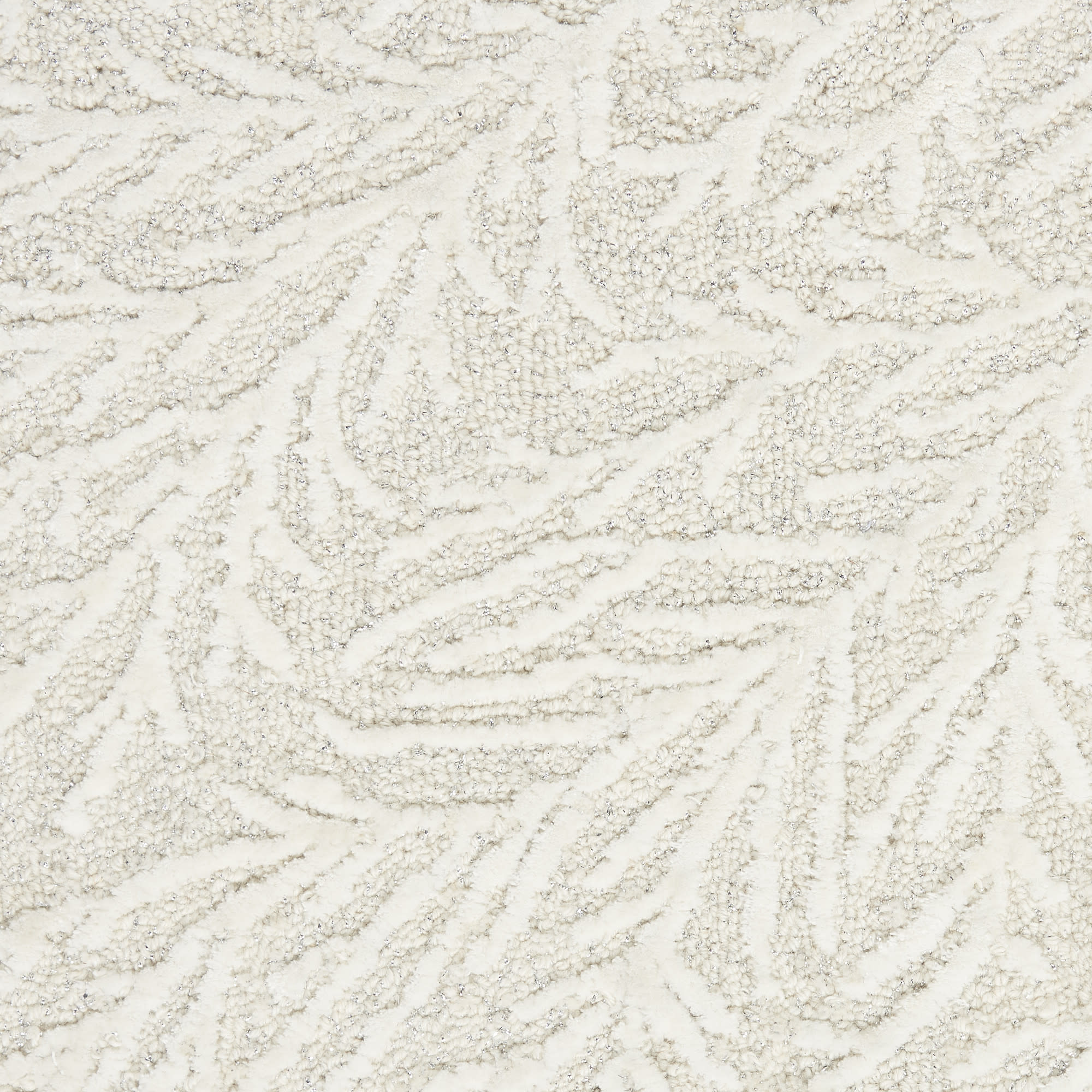 Michael Amini Ma30 Star 9'9" x 13'9" Ivory Modern Indoor Rug