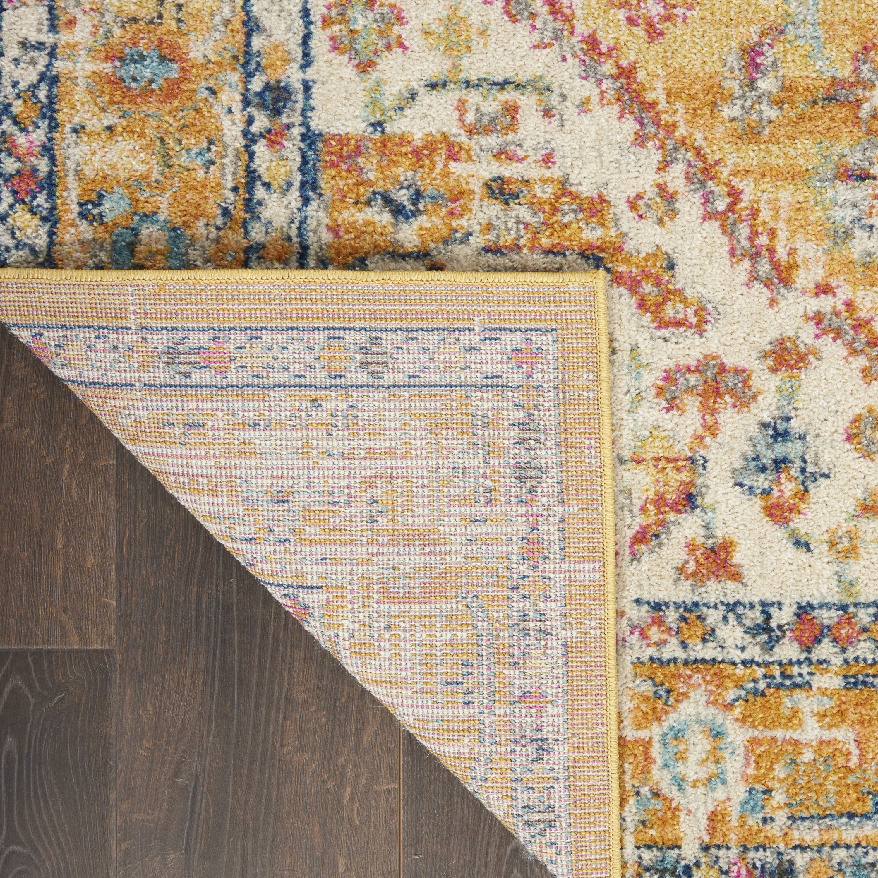 Nourison Passion 3'9" x 5'9" Ivory Yellow Bohemian Indoor Rug