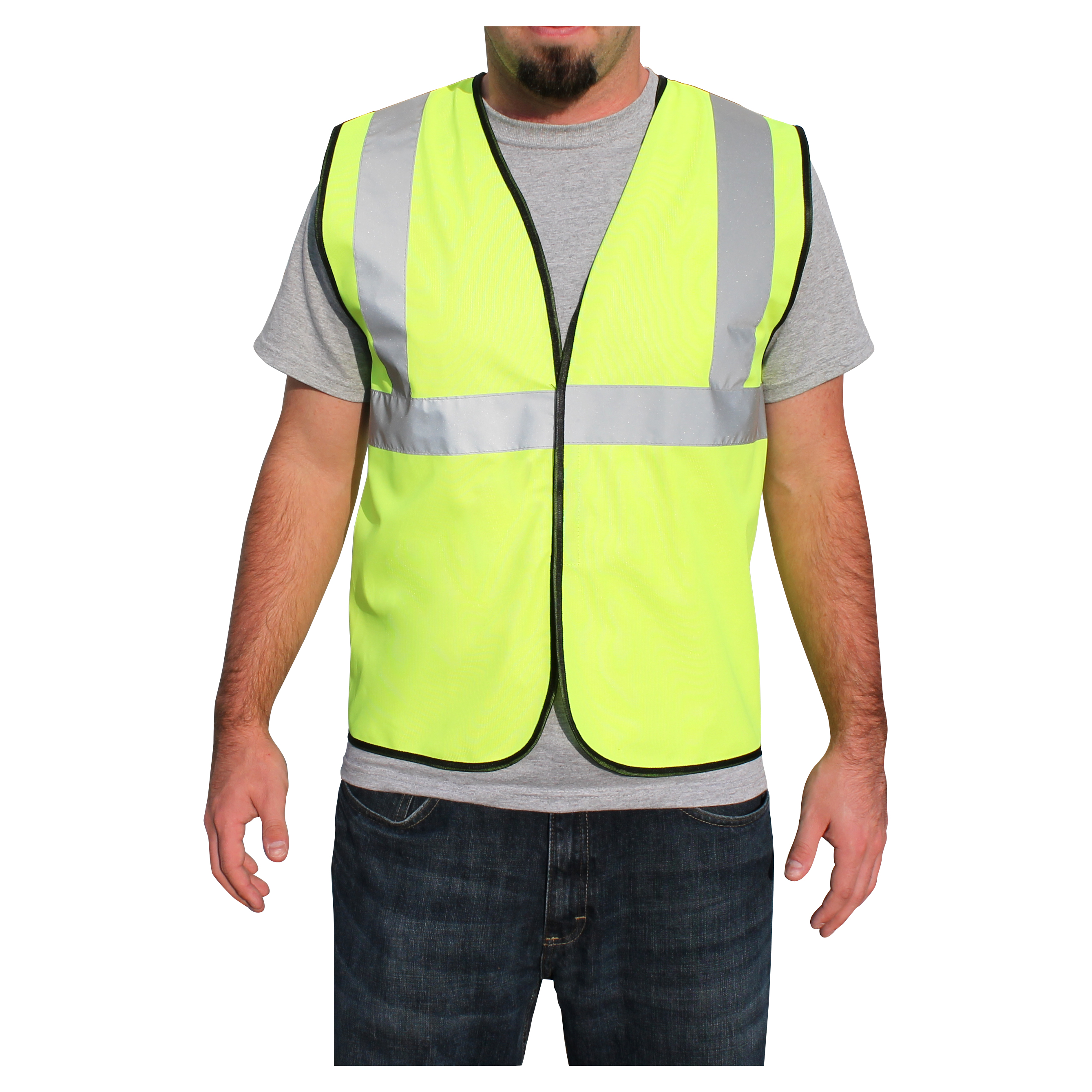 Rugged Blue Type R Class 2 High-Vis Economy Safety Vest