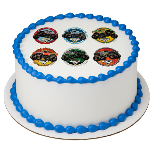 Monster Jam® High Flyin' PhotoCake® Edible Image®