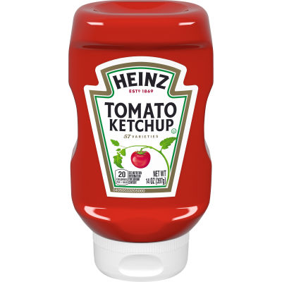 Heinz Tomato Ketchup, 14 oz Bottle