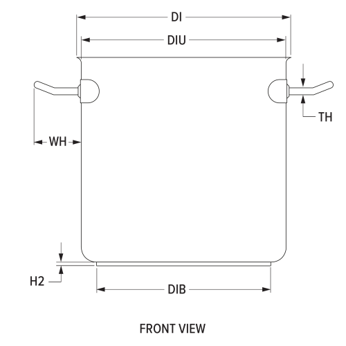Engineering front view