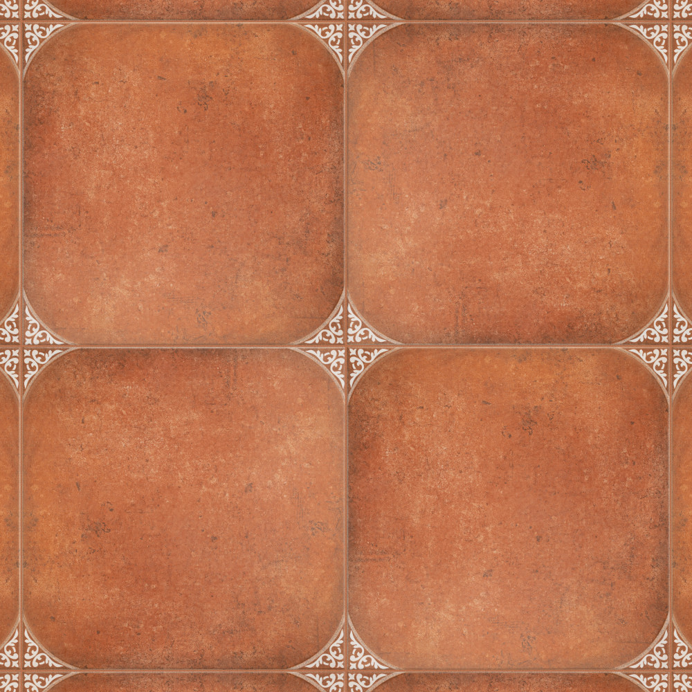 Aranjuez 17.75x17.75 Square Ceramic Floor and Wall Digital Pattern