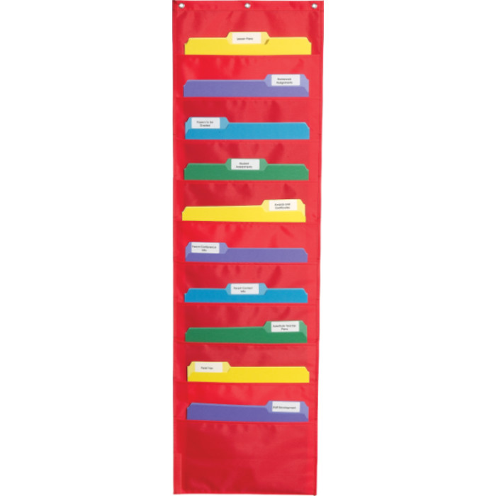 Storage Pocket Chart, 10 Pocket