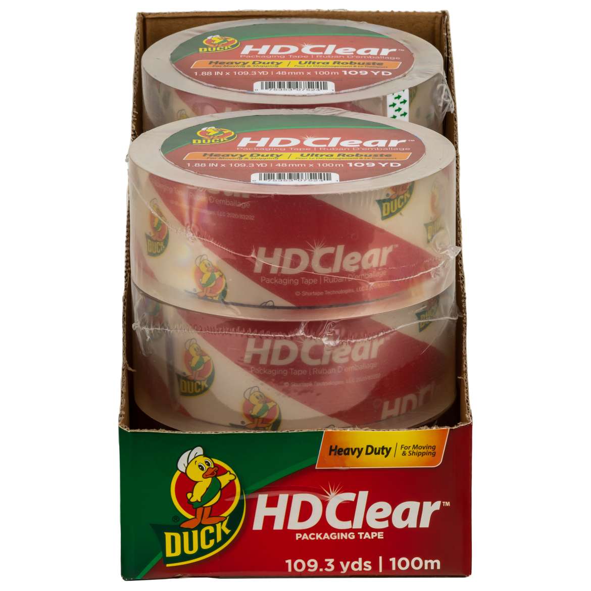 HD Clear™ Heavy Duty Packing Tape