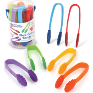 Flex-Grip Tongs, Set of 6