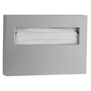 Bobrick, ClassicSeries® ,  Toilet Seat Cover Dispenser, Stainless Steel
