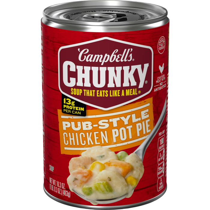 Pub-Style Chicken Pot Pie Soup