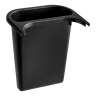 Rubbermaid Commercial, 5 qt, Recycling Side Bin for Wastebaskets, Black