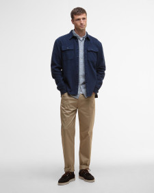 Camicia Baystone a maniche lunghe dalla vestibilità comoda Navy