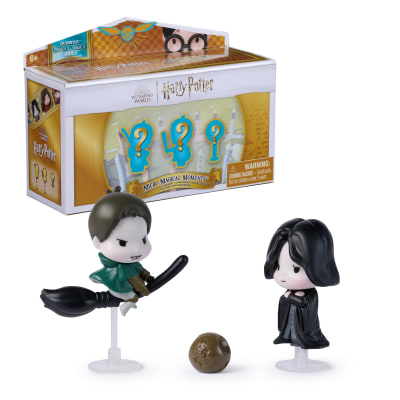Wizarding World Harry Potter, Micro Magical Moments, Series 2, Quidditch 2-Pack Surprise Blind Box Figures (Styles May Vary), 1.5-inch, Kids Toys for Ages 6 and up