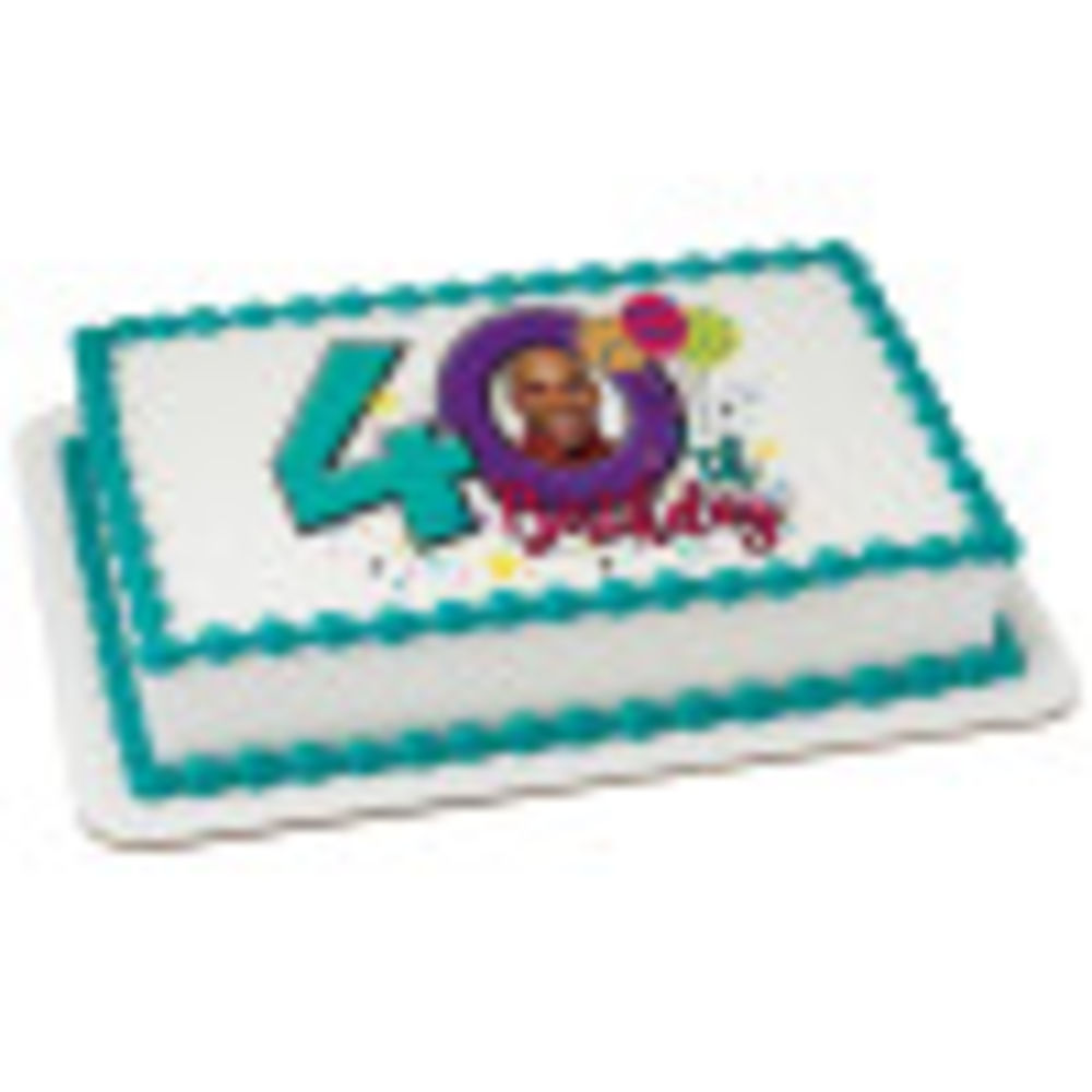 Image Cake Happy 40th Birthday