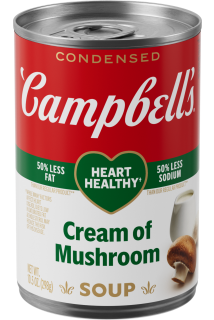 Heart Healthy Cream of Mushroom Soup