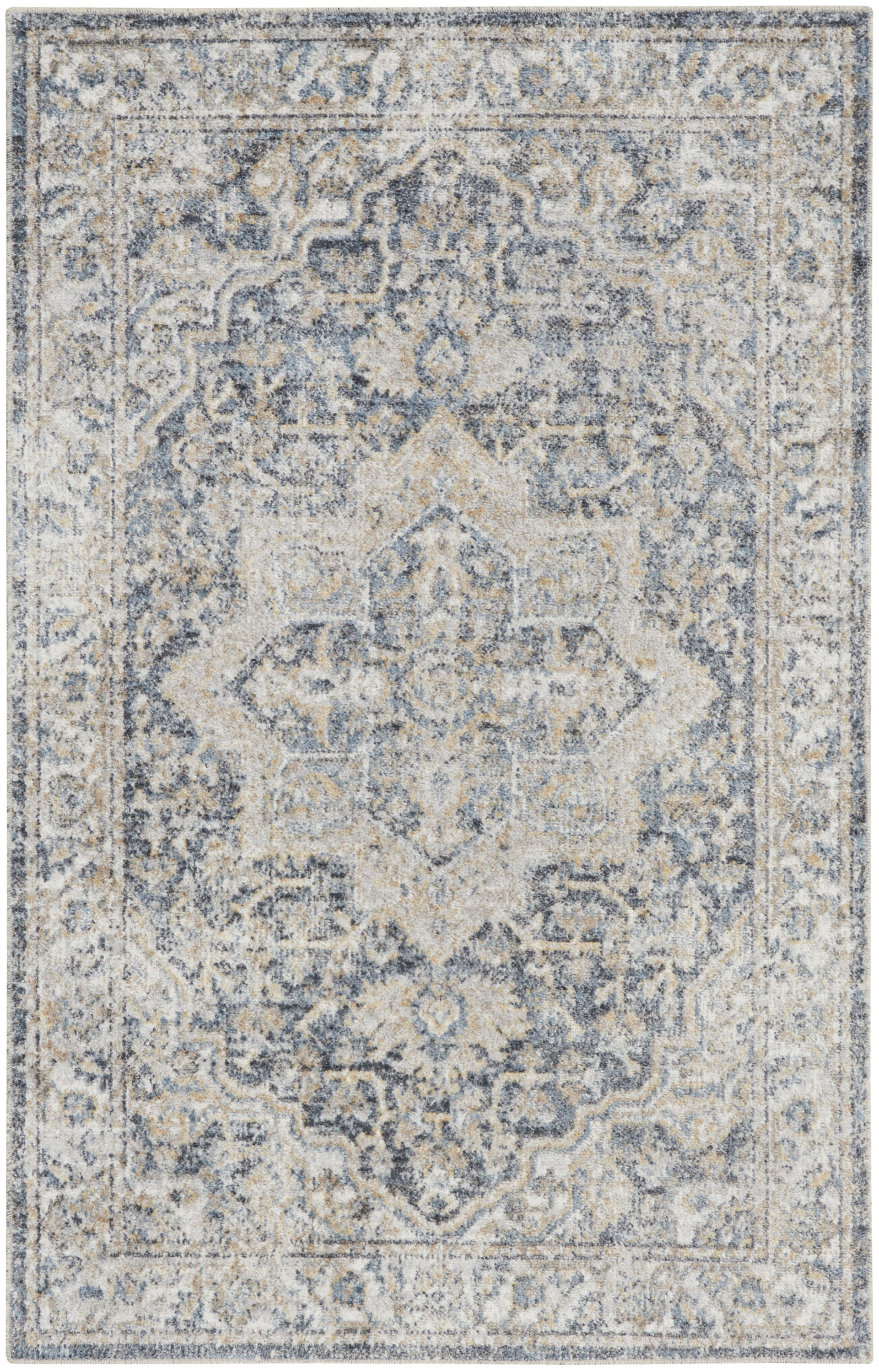 26.00" x 48.00" x .25" Astra Machine Washable Turkey N1817