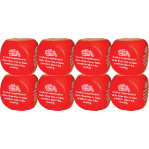 Reading Comprehension Cube Class Set of 8