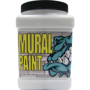 Mural Paint, 1/2 Gallon, Polar (White)