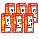 TREND Addition 0-12 Pocket Flash Cards, 6 Packs T-23004-6