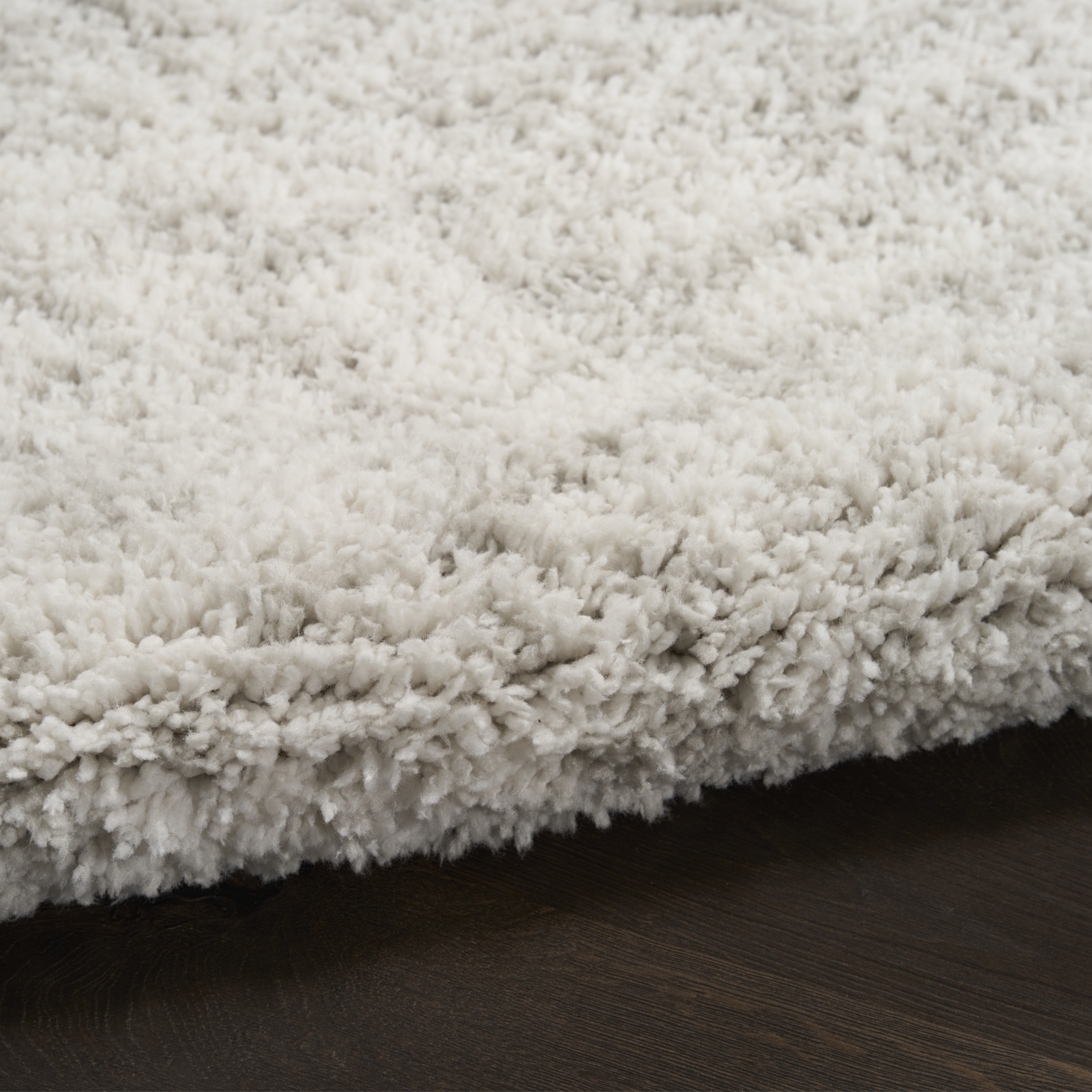 Nourison Modern Shag 7'10" x 9'10" Ivory Grey Modern Indoor Rug