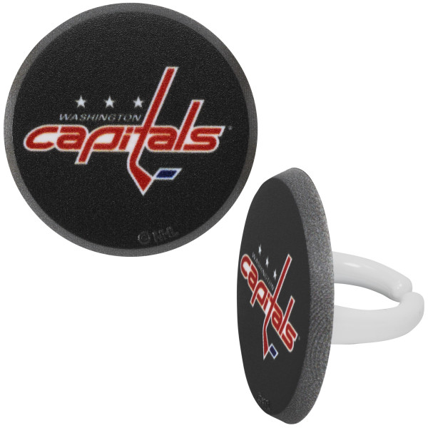 NHL® Team Puck Cupcake Rings