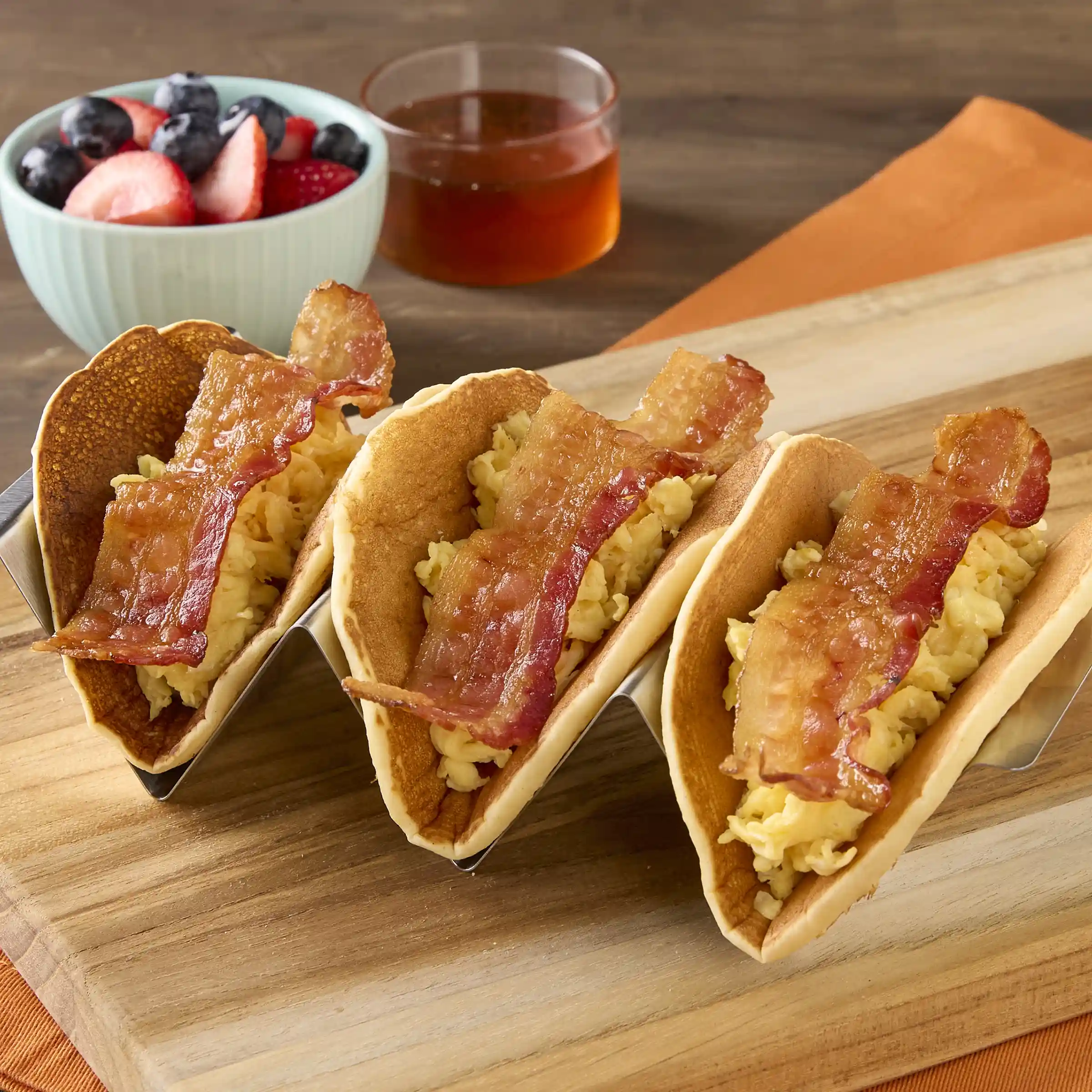 Jimmy Dean® Fully Cooked Hickory Smoked Regular Bacon Slices_image_1