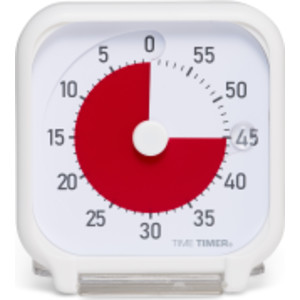 Original 3" 60-Minute Visual Timer, Red Disk