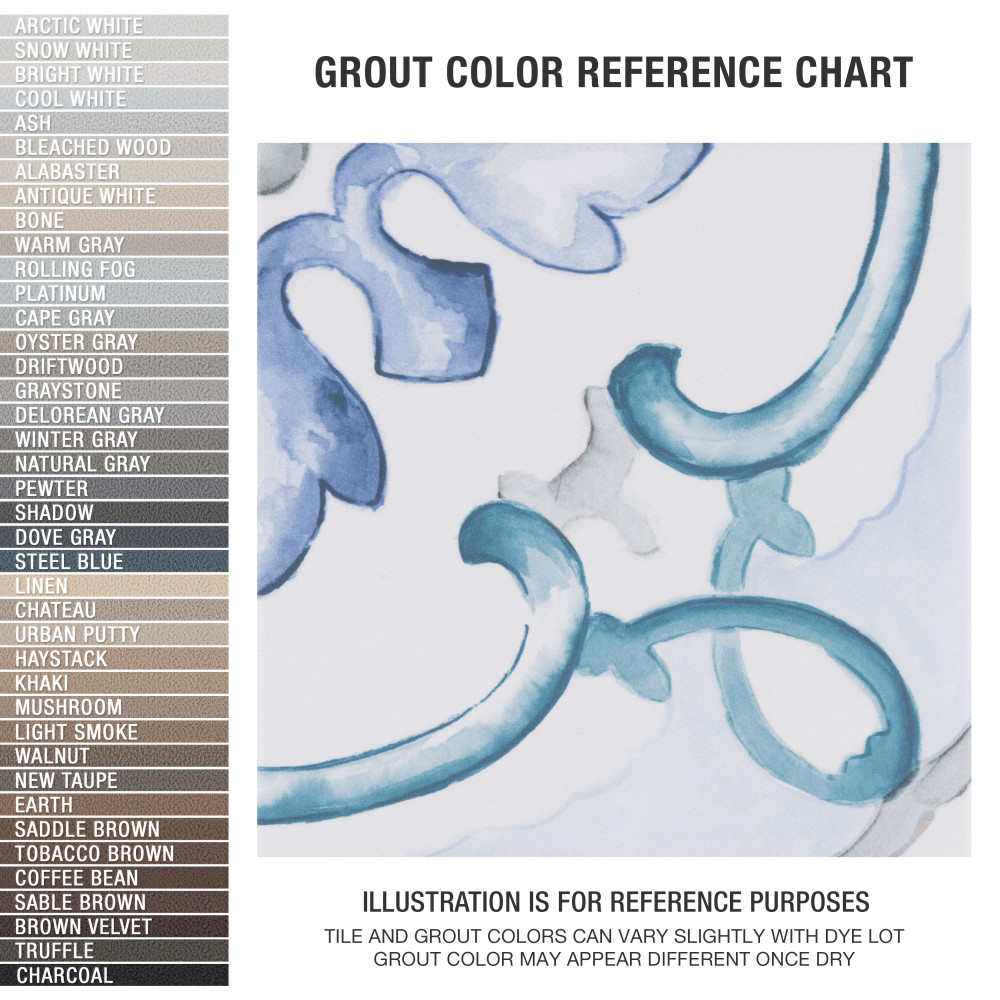 Sample – Saint Germain Gele Deco Jules Porcelain Floor and Wall Tile