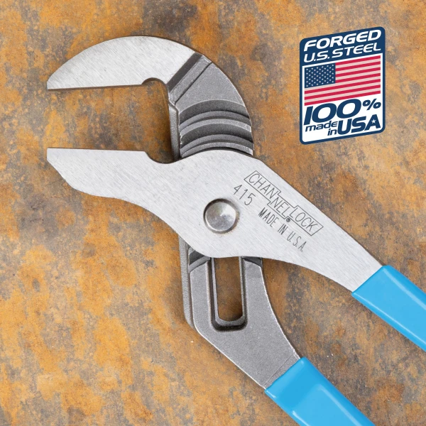 415 10-inch Smooth Jaw Tongue & Groove Pliers