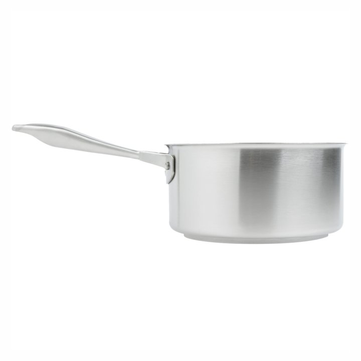 3 ¼-quart Intrigue® stainless steel saucepan in mirror finish