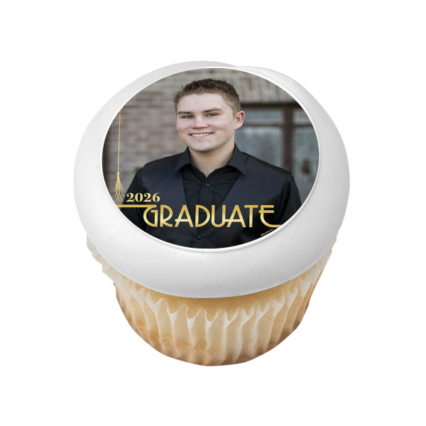 2026 Graduate PhotoCake® Edible Image® Frame