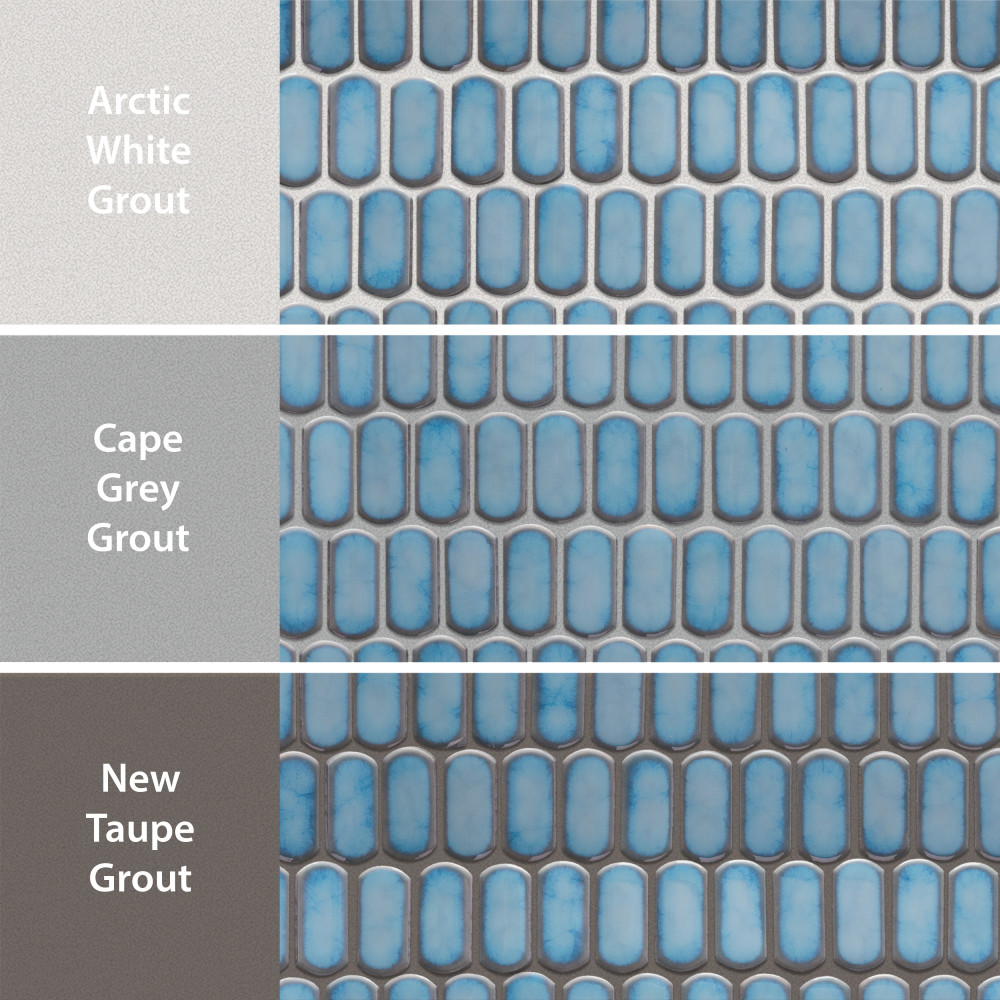 Hudson Capsule Marine 12-1/4 in. x 13-1/8 in. Porcelain Mosaic Tile