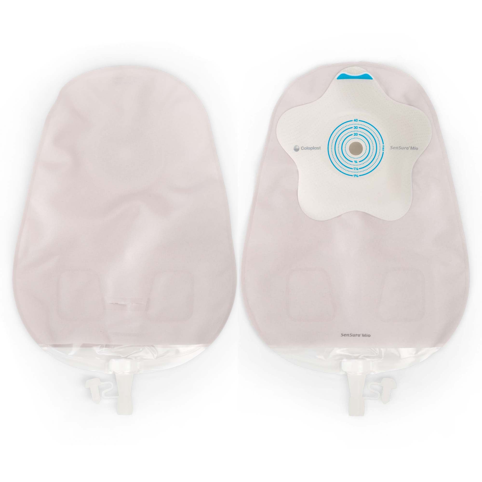 SenSura® Mio Convex Flip 1-Piece Opaque Urostomy Pouch, 10 – 40mm Stomas