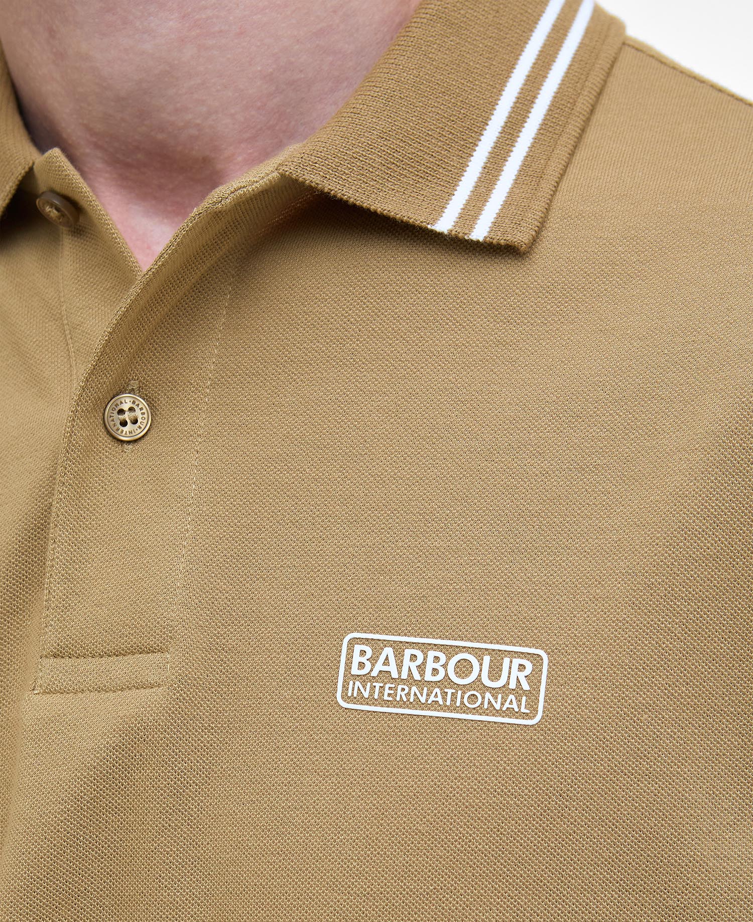 Calibrated Tipped Polo Shirt image number 4