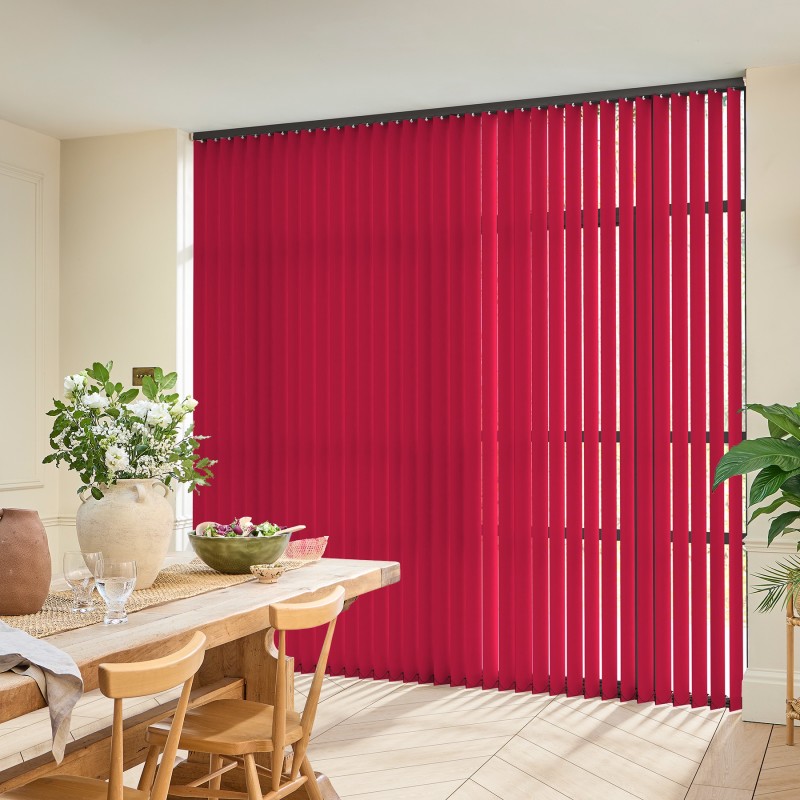 Acacia Poppy Vertical blind