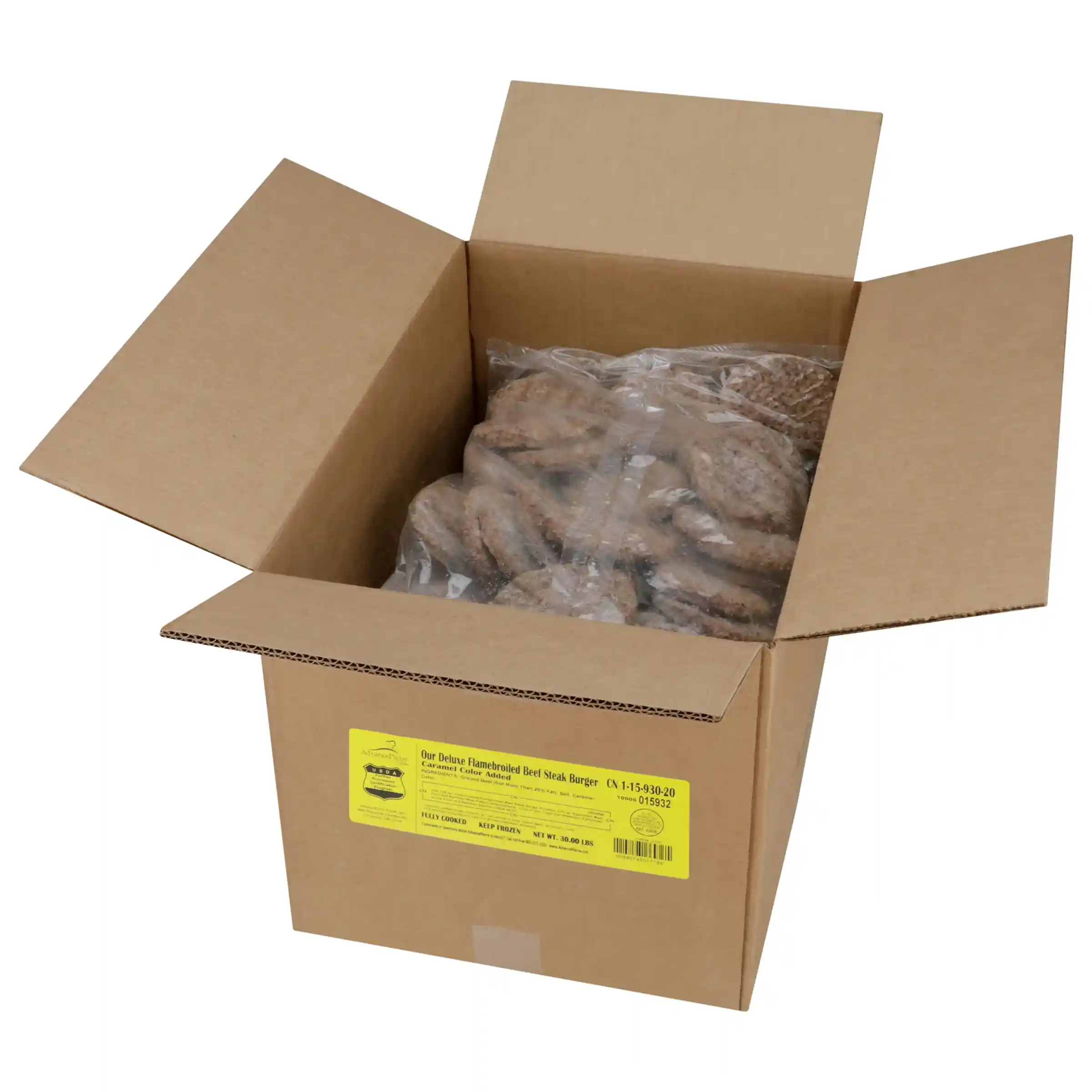 AdvancePierre™ Fully Cooked Flame Grilled Beef Burger, 3oz_image_4