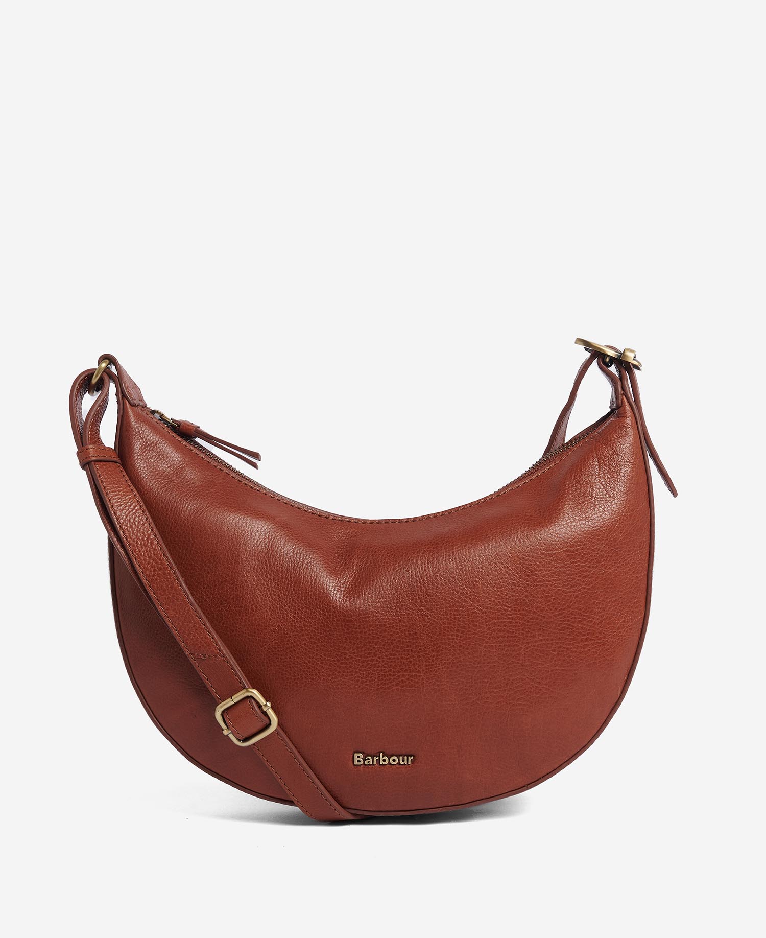 Borsa Laire in pelle a mezzaluna image number 0