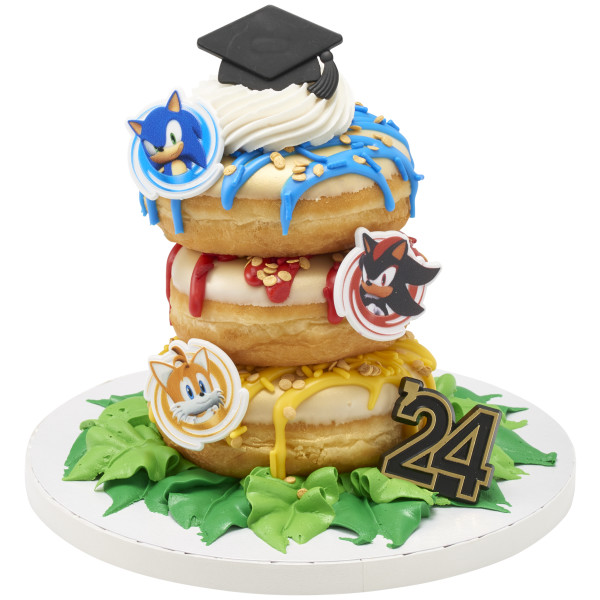 Sonic, Tails and Shadow Cupcake Rings