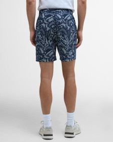 Kew Printed Shorts Navy