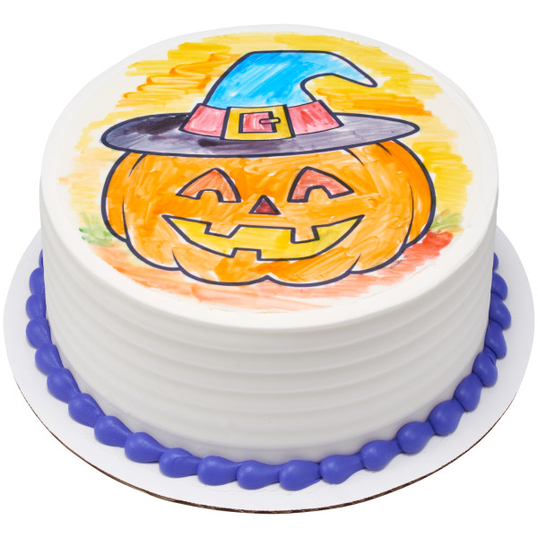 Paintable Pumpkin PhotoCake® Edible Image®