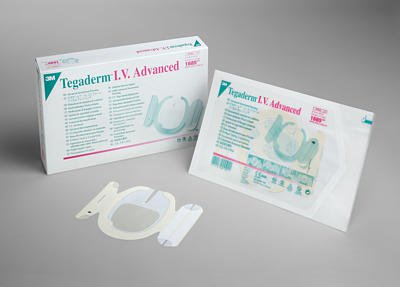 3M™ Tegaderm™ IV Advanced Securement Dressing, 3½ x 4½ Inch