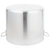 32-quart Arkadia™ aluminum stockpot in natural finish