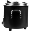 11-quart 120-volt retro stockpot rethermalizer in black black