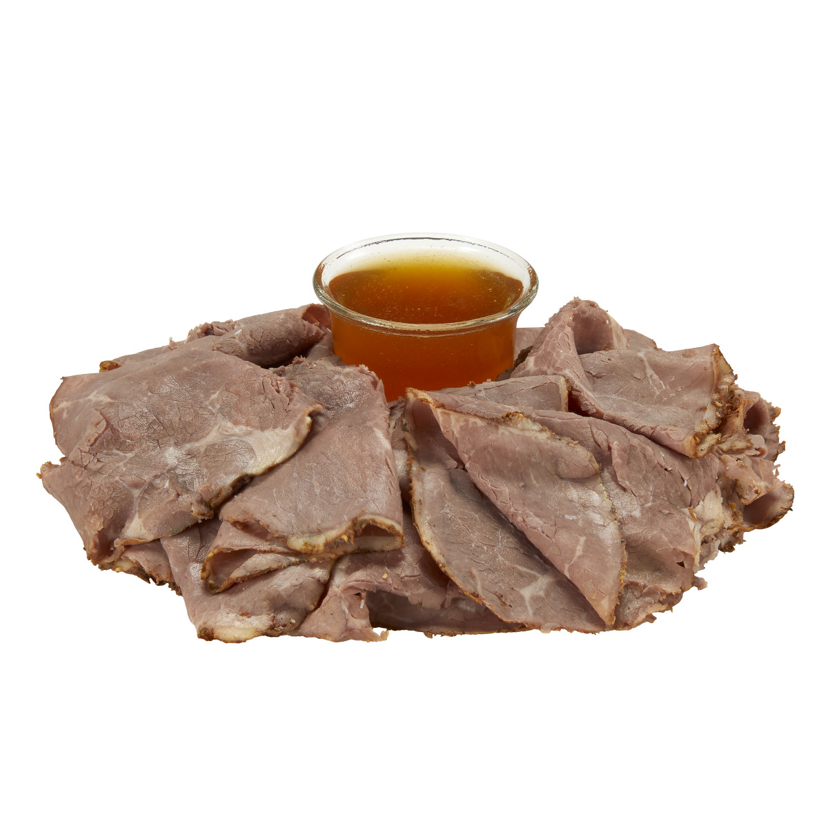 FONTANINI(r) Oven Roasted Sliced Italian Style Beef & Gravy, Cooked . C1C0 - Front Center Out of Package (Hi Res)