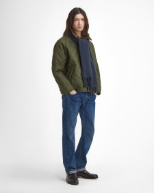 Oversized Transport Quilted Jacket Olive
